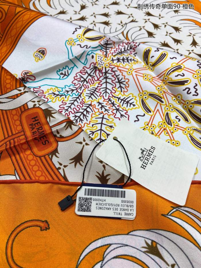 Streetwear Scarf Hermes   329624 size：90cm*90cm