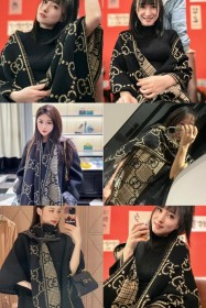 Streetwear Scarf GUCCI 329632 SIZE:47*180cm