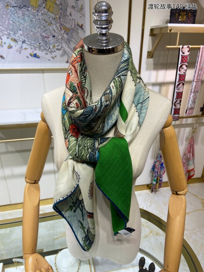 Streetwear Scarf Hermes 329635 SIZE:140cm*140cm