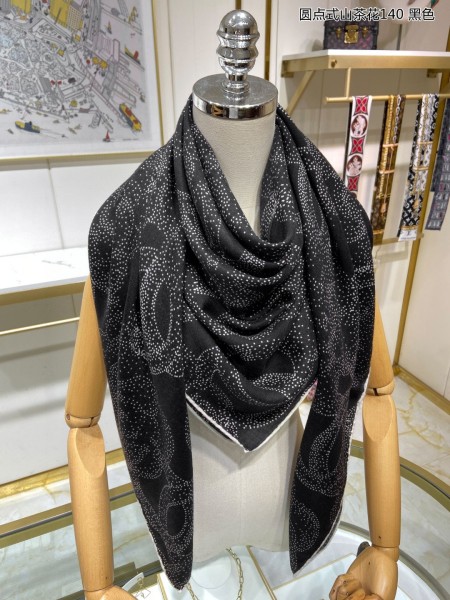 Streetwear Scarf CHANEL 329612 size：140*140cm