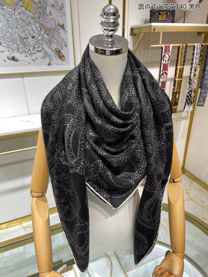 Streetwear Scarf CHANEL 329612 size：140*140cm