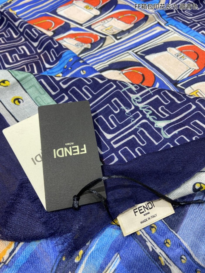 Streetwear Scarf FENDI 329618 SIZE:200*110 cm