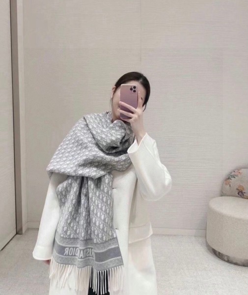 Streetwear Scarf Dior 329659 SIZE:45x180cm