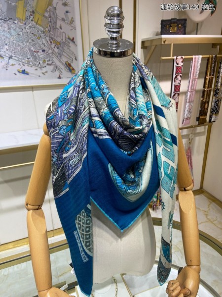 Streetwear Scarf Hermes   329636 size：140cm*140cm