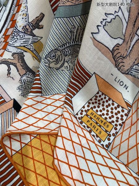 Streetwear Scarf Hermes   329626 size：140cm*140cm
