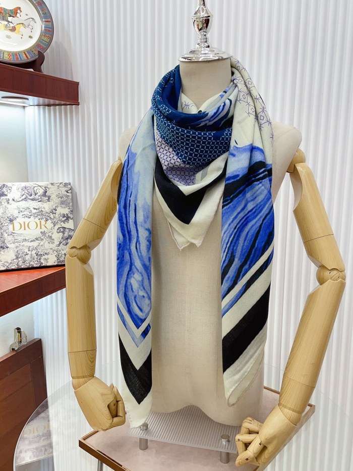 Streetwear Scarf Dior 329605 SIZE:140*140cm