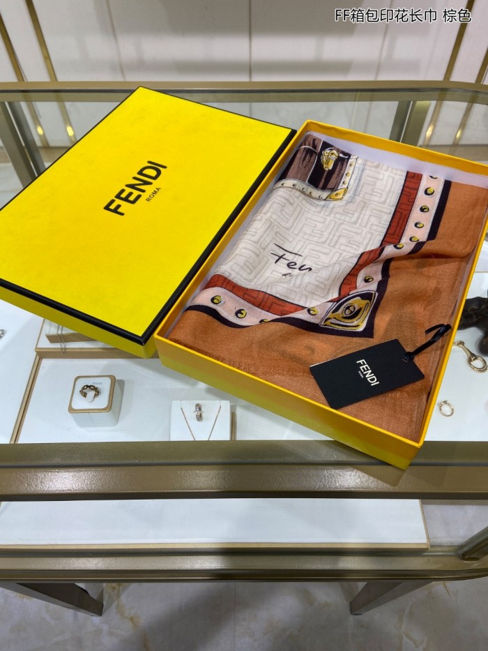 Streetwear Scarf FENDI 329619 SIZE:200*110cm