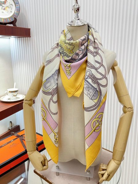 Streetwear Scarf Hermes 329607 SIZE:90cm*90cm