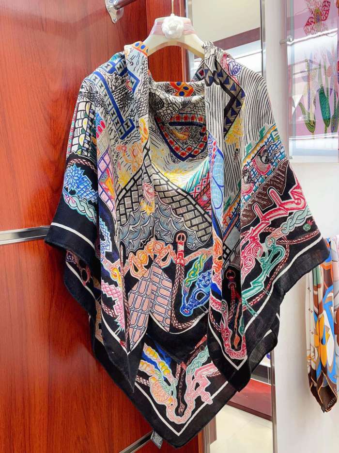 Streetwear Scarf Hermes 329530 SIZE:140cm*140cm