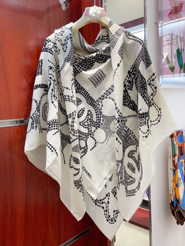 Streetwear Scarf CHANEL 329534 size：140*140cm