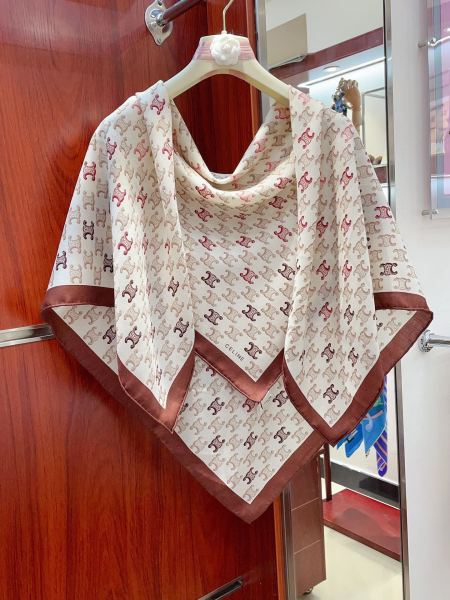 Streetwear Scarf CELINE 329580 size:100x100cm