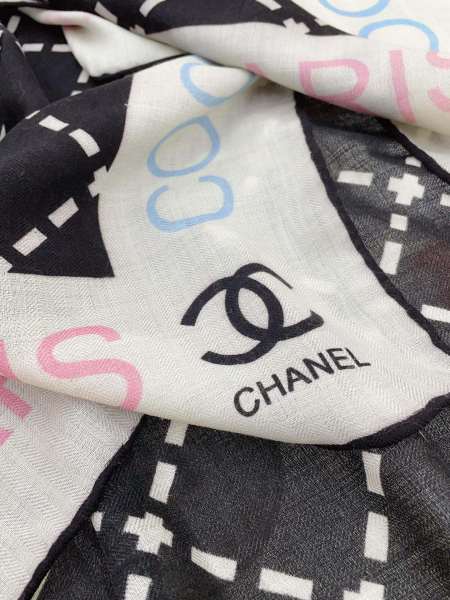 Streetwear Scarf CHANEL 329601 size：140*140cm