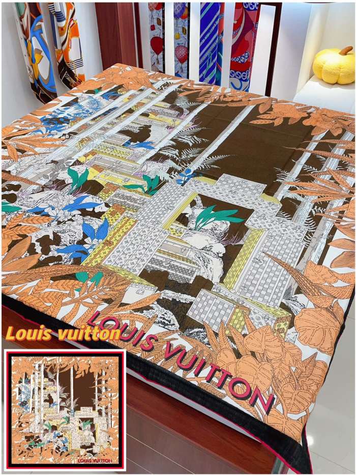 Streetwear Scarf LV 329536 SIZE:140*140cm