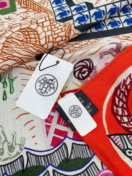 Streetwear Scarf Hermes   329532 size：140cm*140cm