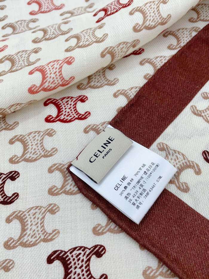 Streetwear Scarf CELINE 329580 size:100x100cm