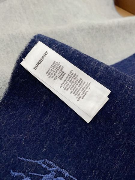 Streetwear Scarf BURBERRY 329597 size：30*180cm