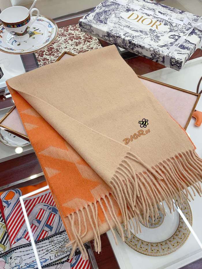 Streetwear Scarf Dior 329599 SIZE:35*180cm