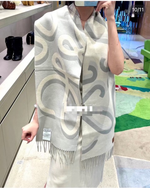 Streetwear Scarf Loewe 329583 SIZE:27X190cm