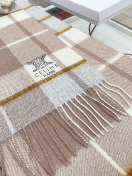 Streetwear Scarf CELINE 329572 size:32*180cm