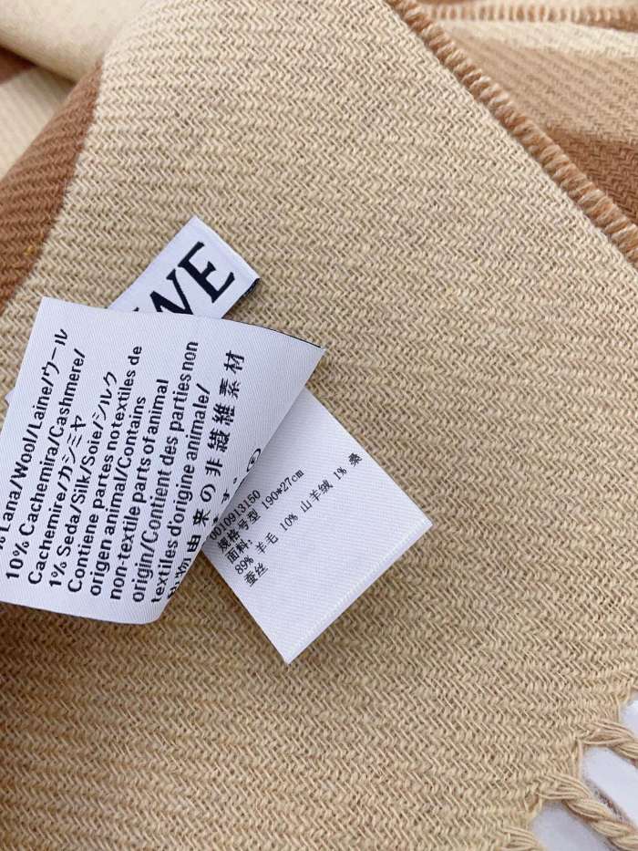Streetwear Scarf Loewe 329584 SIZE:27X190cm