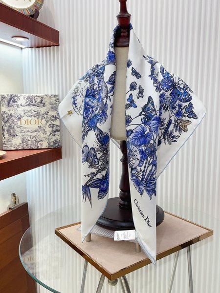 Streetwear Scarf Dior 329570 SIZE:90cm*90cm