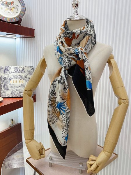 Streetwear Scarf Dior 329603 SIZE:65*185cm