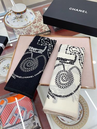 Streetwear Scarf CHANEL 329533 size：140*140cm