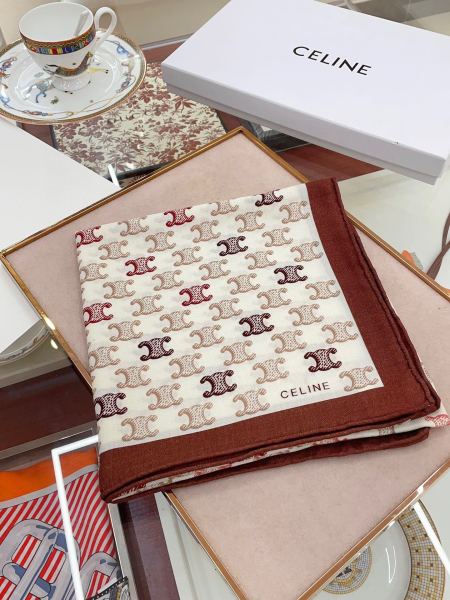 Streetwear Scarf CELINE 329580 size:100x100cm