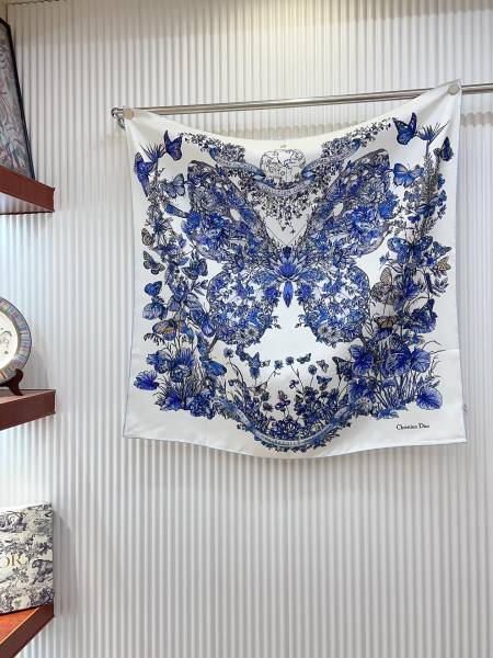 Streetwear Scarf Dior 329570 SIZE:90cm*90cm