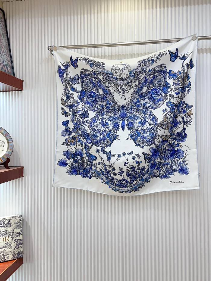 Streetwear Scarf Dior 329570 SIZE:90cm*90cm