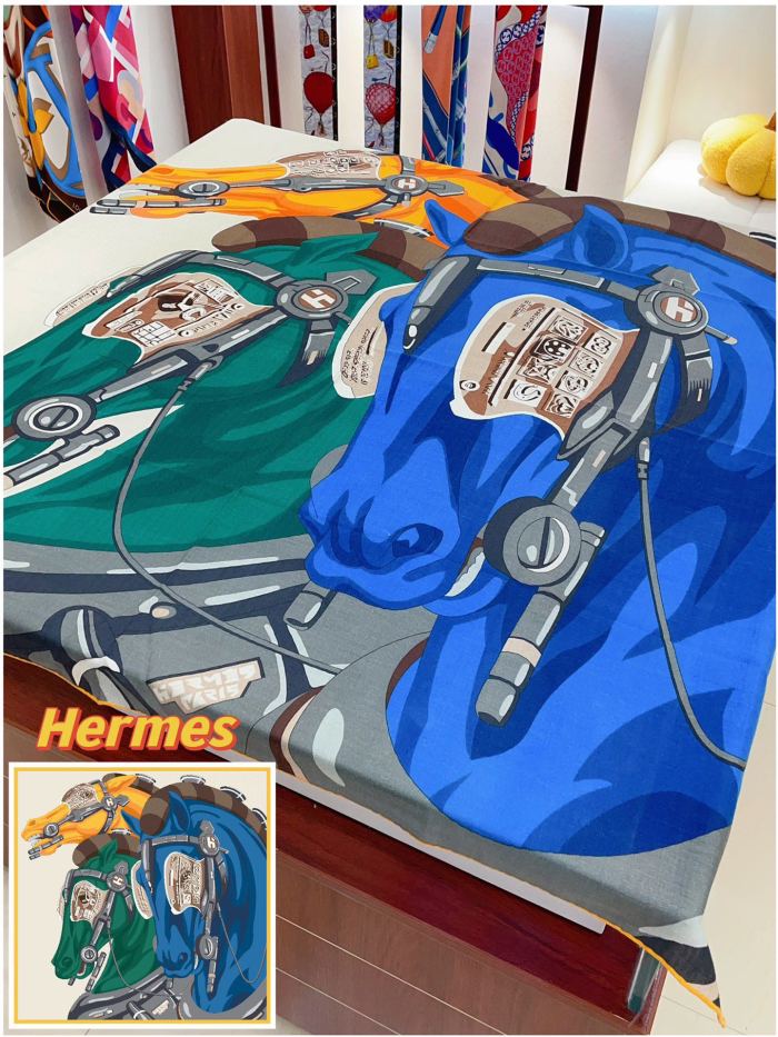 Streetwear Scarf Hermes   329575 size：140cm*140cm