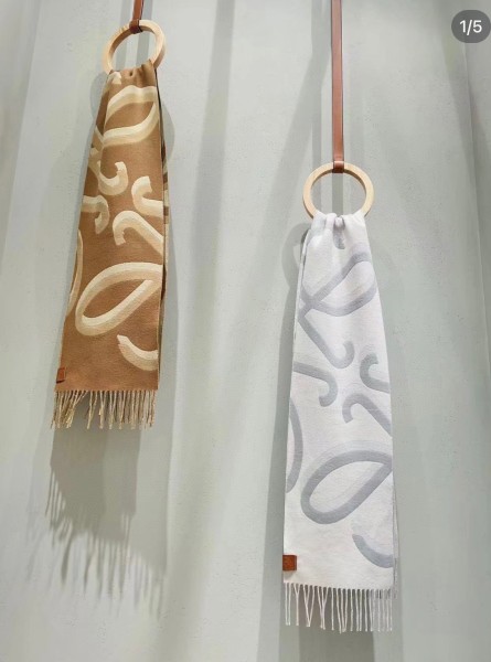 Streetwear Scarf Loewe 329583 SIZE:27X190cm