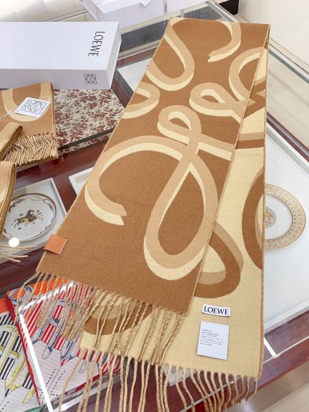Streetwear Scarf Loewe 329584 SIZE:27X190cm