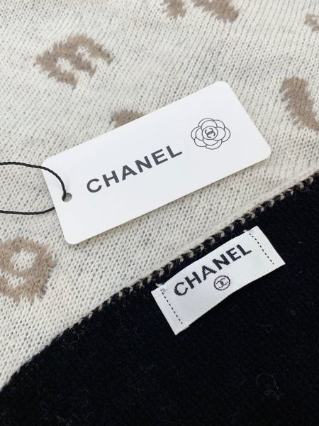 Streetwear Scarf CHANEL 329587 size：32*180cm