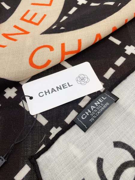 Streetwear Scarf CHANEL 329601 size：140*140cm