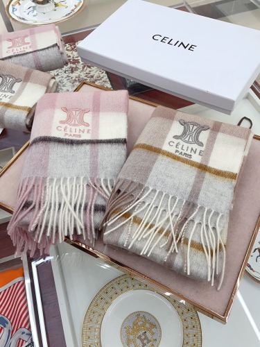 Streetwear Scarf CELINE 329573 SIZE:32*180cm