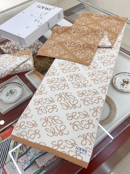 Streetwear Scarf Loewe 329582 SIZE:30*190cm