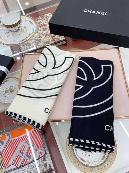Streetwear Scarf CHANEL 329529 size：140*140cm