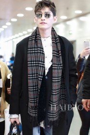 Streetwear Scarf BURBERRY 329455 size：30*168cm