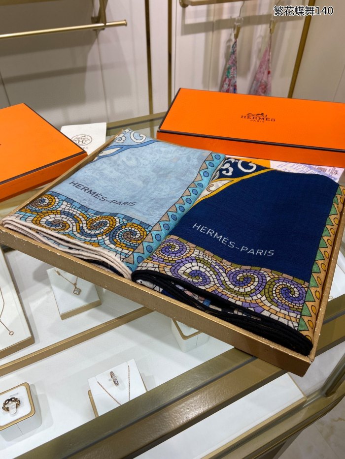 Streetwear Scarf Hermes 329487 size:140cm*140cm