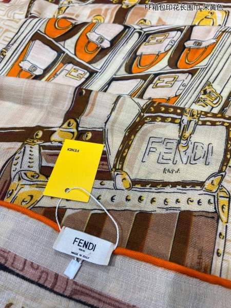 Streetwear Scarf FENDI 329467 SIZE:65*185cm
