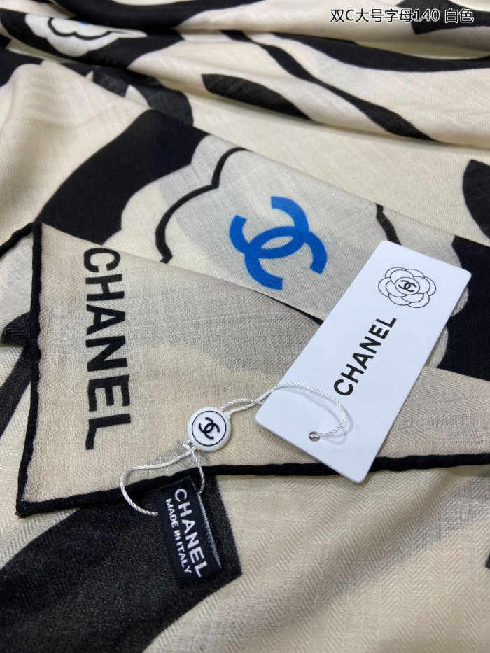 Streetwear Scarf CHANEL 329446 size：140*140cm