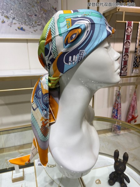 Streetwear Scarf Hermes 329481 size:90cm*90cm