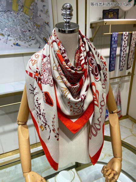Streetwear Scarf Hermes 329443 SIZE:140cm*140cm
