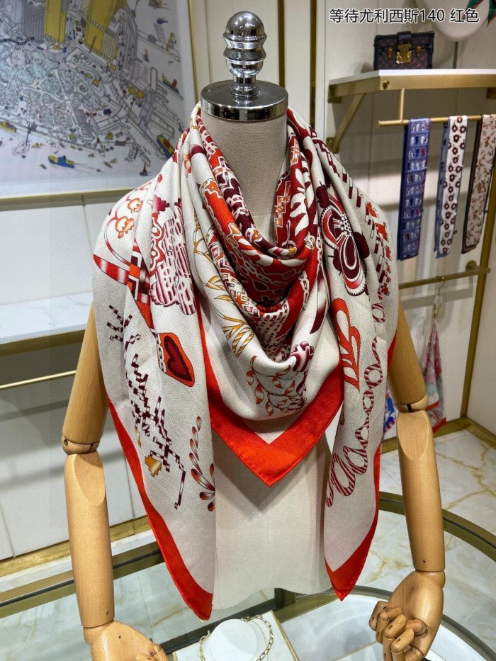 Streetwear Scarf Hermes 329443 SIZE:140cm*140cm