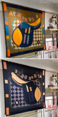 Streetwear Scarf Hermes   329491  size：140cm*140cm