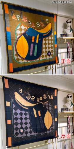 Streetwear Scarf Hermes   329491  size：140cm*140cm