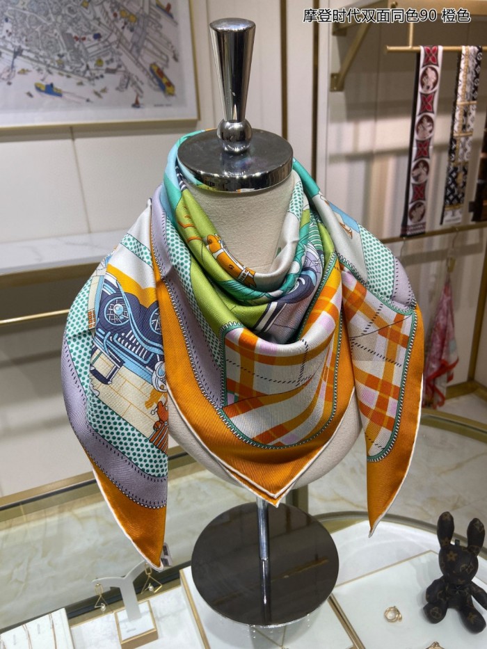 Streetwear Scarf Hermes 329481 size:90cm*90cm