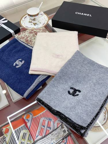 Streetwear Scarf CHANEL 329524 size：80*200cm
