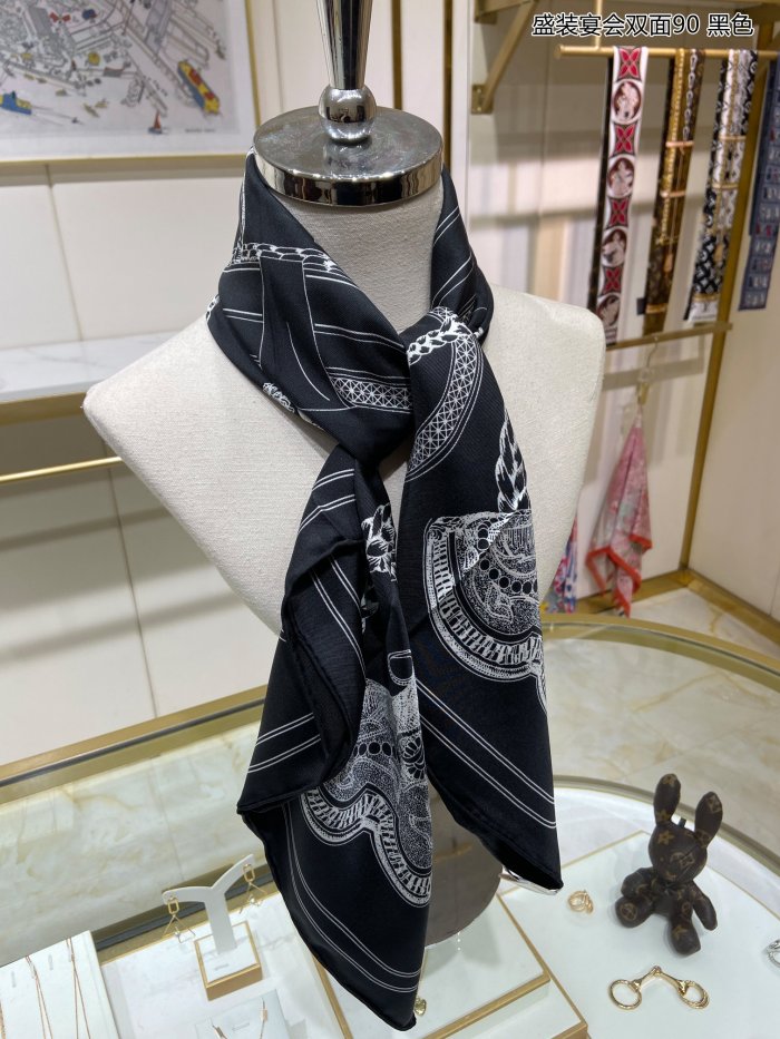 Streetwear Scarf Hermes   329430 size：90cm*90cm